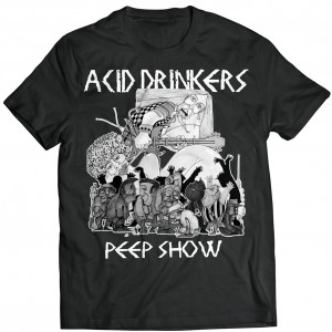 Acid Drinkers - Peep Show T-shirt (czarna)