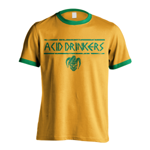 Koszulka piłkarska Acid Drinkers (żółta)