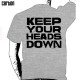Koszulka Flapjack - Keep Your Heads Down szara